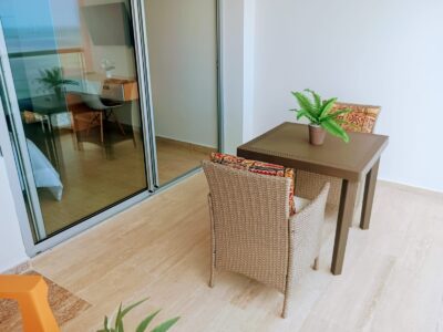 exclusiva aparta-suite con vista al mar