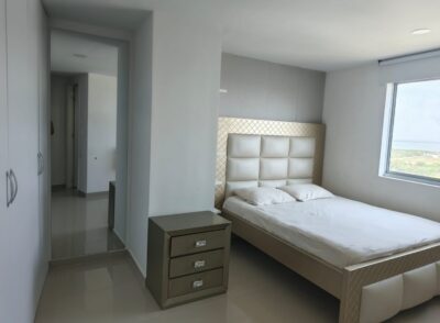 APARTAMENTO EN ARRIENDO-EDIFICIO ISLA TAORMINA, CRESPO, CARTAGENA DE INDIAS.