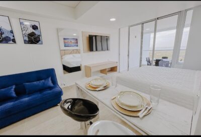 🏖️ APARTASUITE EN ARRIENDO DE LARGO PLAZO – CARTAGENA BEACH RESORT, CRESPO 🏖️
