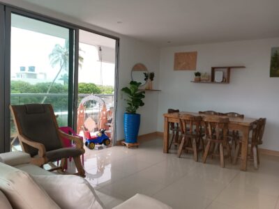 🌊 HERMOSO APARTAMENTO EN ARRIENDO – CONDOMINIO BEACH CLUB, CRESPO, CARTAGENA DE INDIAS 🌊