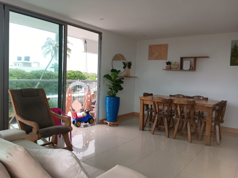 🌊 HERMOSO APARTAMENTO EN ARRIENDO – CONDOMINIO BEACH CLUB, CRESPO, CARTAGENA DE INDIAS 🌊